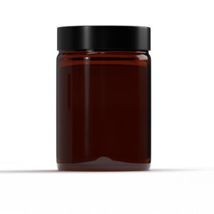 Słoik szklany 200ml (brąz)